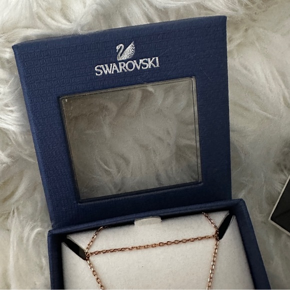 Swarovski Glance Rose Gold Necklace Sold Out - Picture 7 of 9